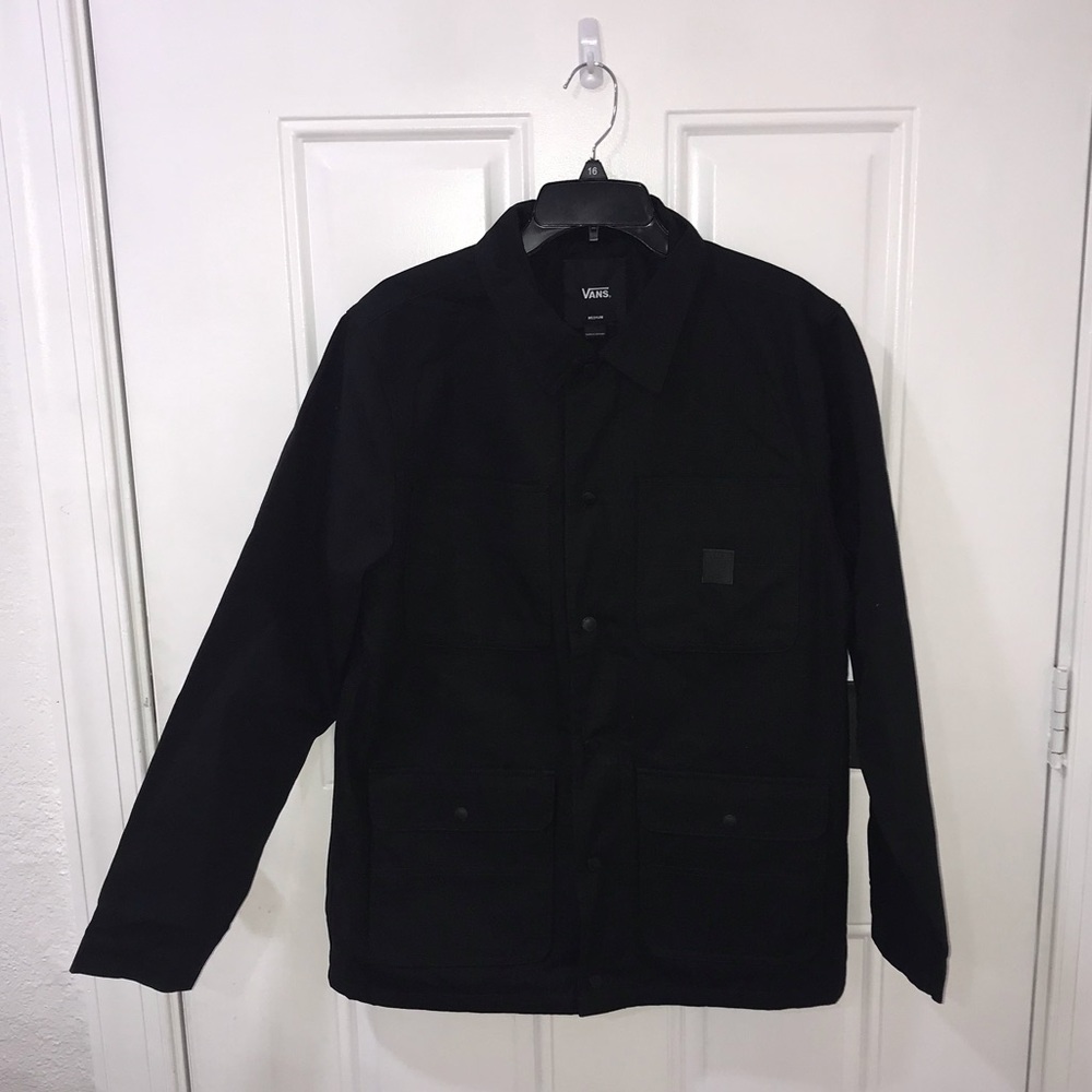 Vans Drill Coat Lined Black Men’s Jacket Size M